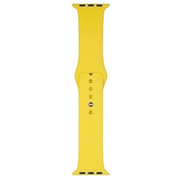 Beline pasek Apple Watch Silicone 38/40/41mm żółty /yellow