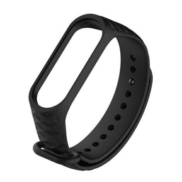 Beline pasek Mi Band 3/4 czarny/black ver2