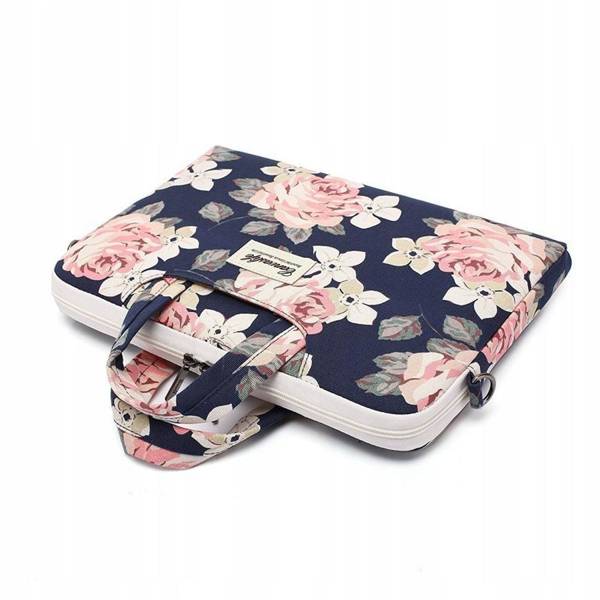 CANVASLIFE BRIEFCASE LAPTOP 15-16 NAVY ROSE