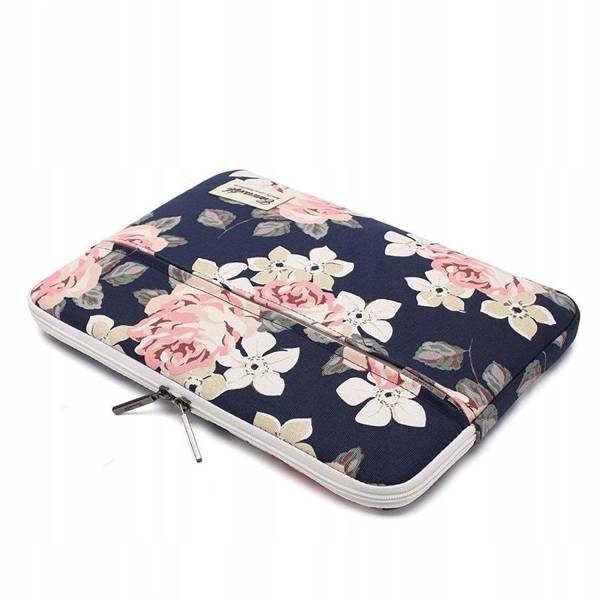 CANVASLIFE SLEEVE LAPTOP 15-16 NAVY ROSE