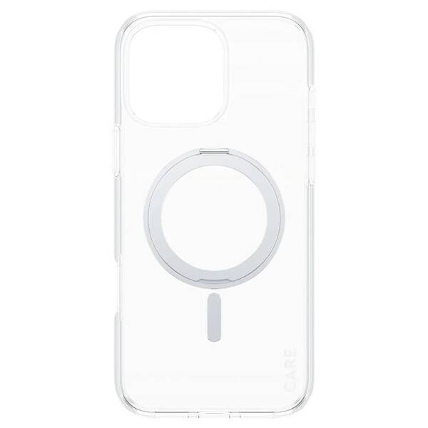 CARE by PanzerGlass Feature Kickstand Case iPhone 16 Pro Max 6,9" srebrny/silver MagSafe 1328