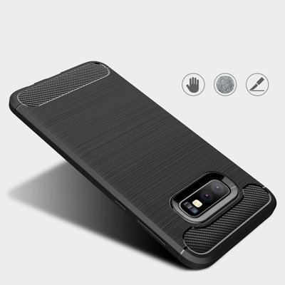 CASE ETUI CARBON LUX NIEBIESKI SAMSUNG GALAXY S10E