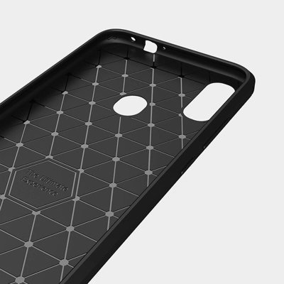 CASE ETUI CARBON LUX NIEBIESKI XIAOMI REDMI 7