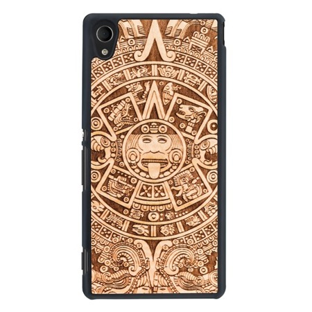 CASE ETUI DREWNIANE SMARTWOODS AZTEC SONY XPERIA M4 AQUA