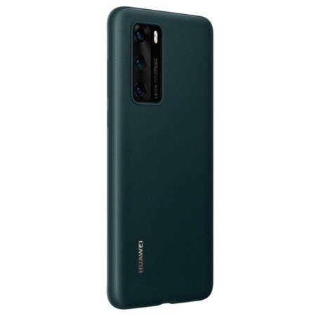 CASE ETUI  SILICONE COVER HUAWEI P40 ZIELONY