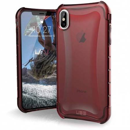 CASE ETUI UAG URBAN ARMOR GEAR PLYO IPHONE XS MAX CZERWONY