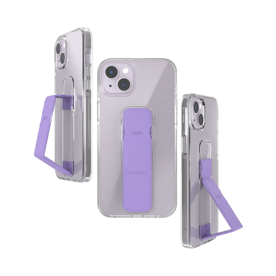 CLCKR Gripcase Clear for iPhone 14 Plus