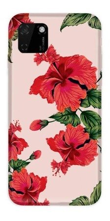 CaseGadget ETUI NADRUK CZERWONE MAKI HUAWEI Y5P