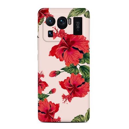 CaseGadget ETUI NADRUK CZERWONE MAKI XIAOMI MI 11 ULTRA