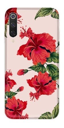 CaseGadget ETUI NADRUK CZERWONE MAKI XIAOMI MI 9 PRO