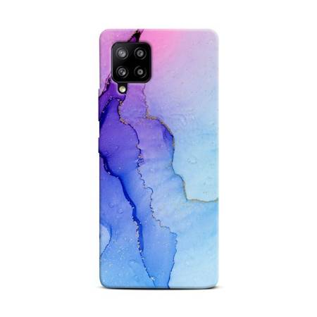 CaseGadget ETUI NADRUK FIOLETOWE PIASKI SAMSUNG GALAXY A42