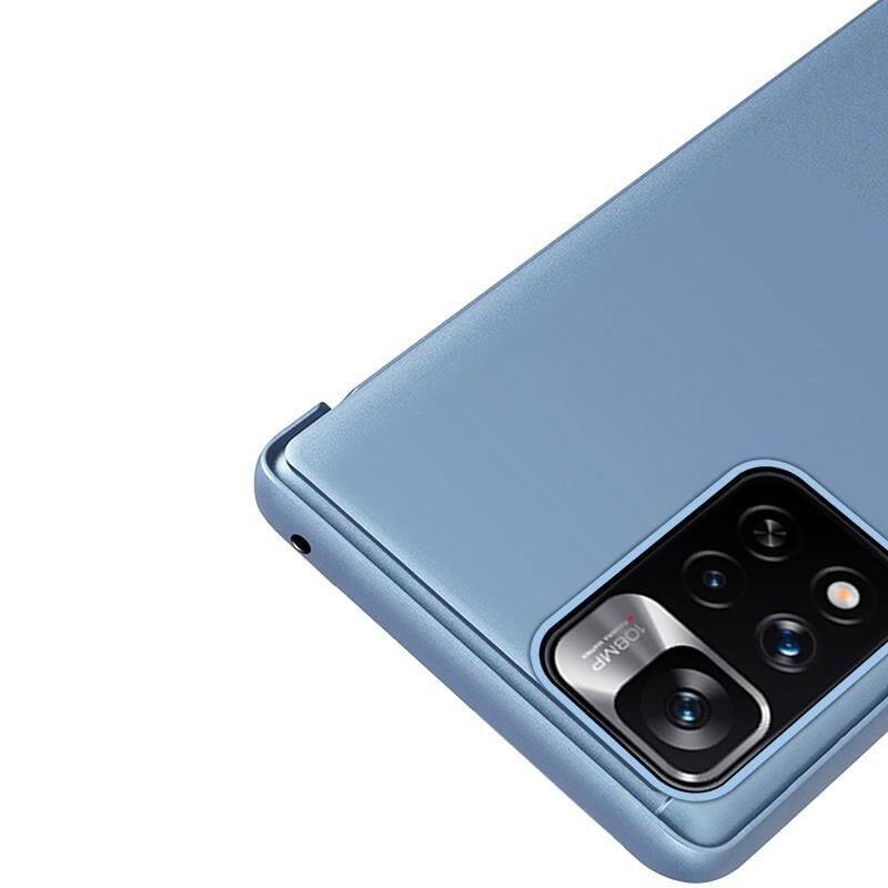Clear View Case futerał etui z klapką Xiaomi Redmi Note 11 Pro Global niebieski