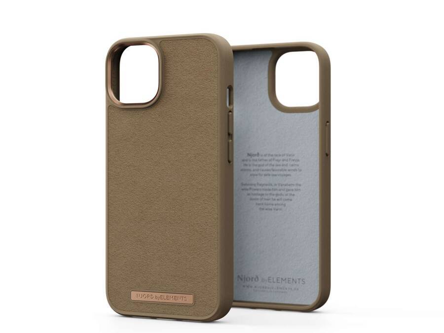 "Comfort+" Cover for Apple iPhone 14 Plus, Camel