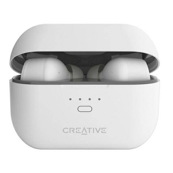 Creative Słuchawki bezprzewodowe Zen Air Pro biały/white Bluetooth 5.3 ANC