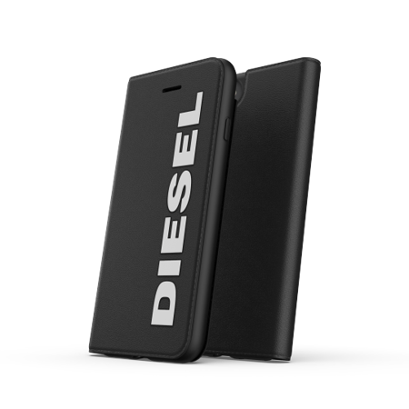 DIESEL BOOKLET CASE CORE IPHONE 6/6S/7/8/SE 2G CZARNY 