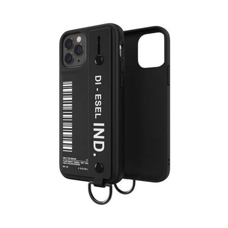 DIESEL HANDSTRAP CASE IPHONE 12 / 12 PRO 6,1" CZARNE