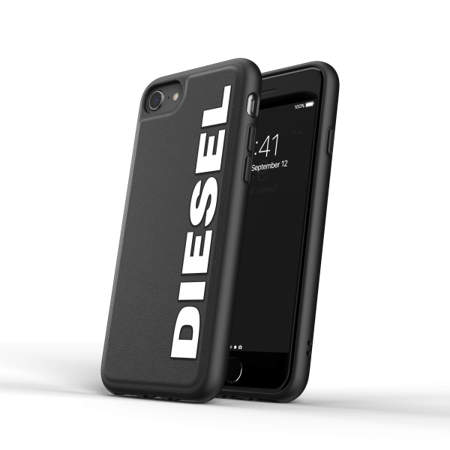 DIESEL MOULDED CASE CORE IPHONE 6/7/8/SE CZARNY/BIAŁY