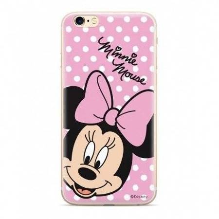 DISNEY ETUI NADRUK  MINNIE 008 SAMSUNG GALAXY A01 RÓŻOWY