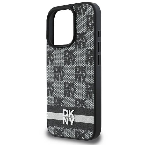 DKNY DKHCP16XPCPTSSK iPhone 16 Pro Max 6,9" czarny/black hardcase Checkered Pattern & Printed Stripes