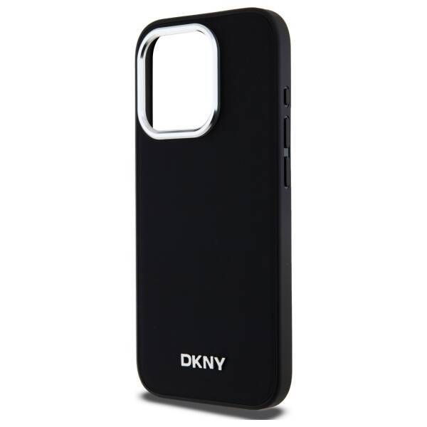 DKNY DKHMP15LPSCMCLK iPhone 15 Pro 6.1" czarny/black hardcase Plain Logo MagSafe