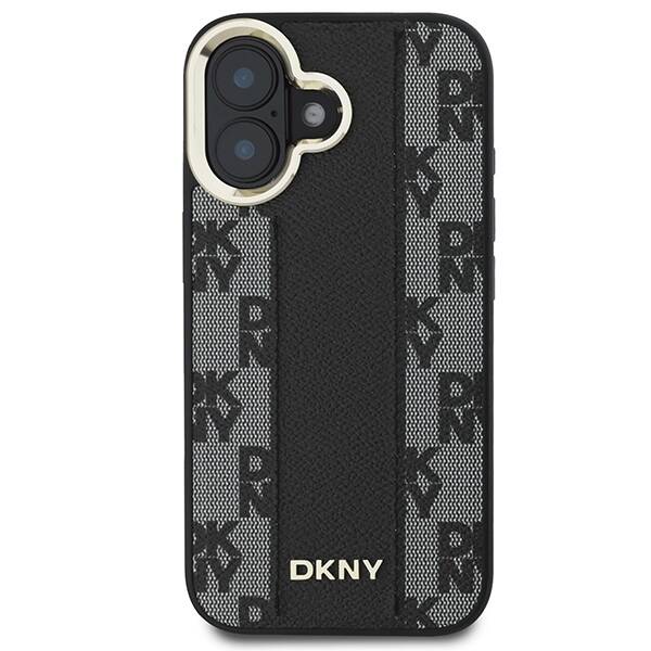 DKNY DKHMP16MPCPVSLK iPhone 16 Plus 6.7" czarny/black hardcase Checkered Pattern Magsafe