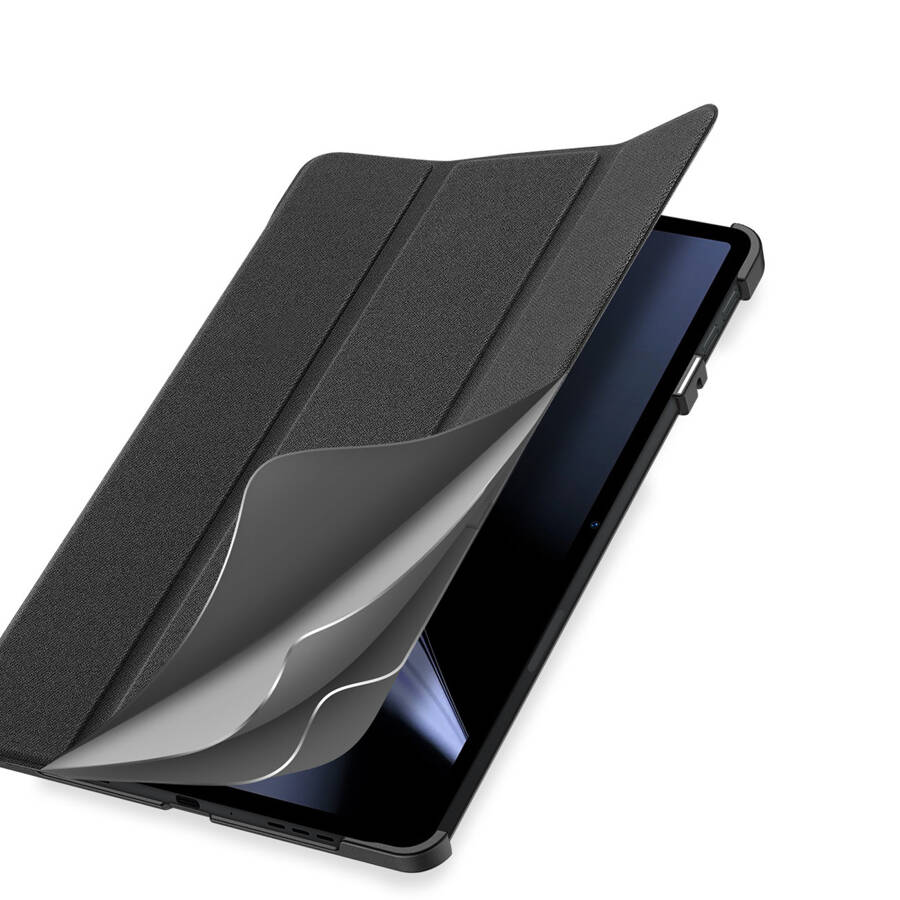 DUX DUCIS Domo składany pokrowiec etui na tablet z funkcją Smart Sleep podstawka Oppo Pad czarny