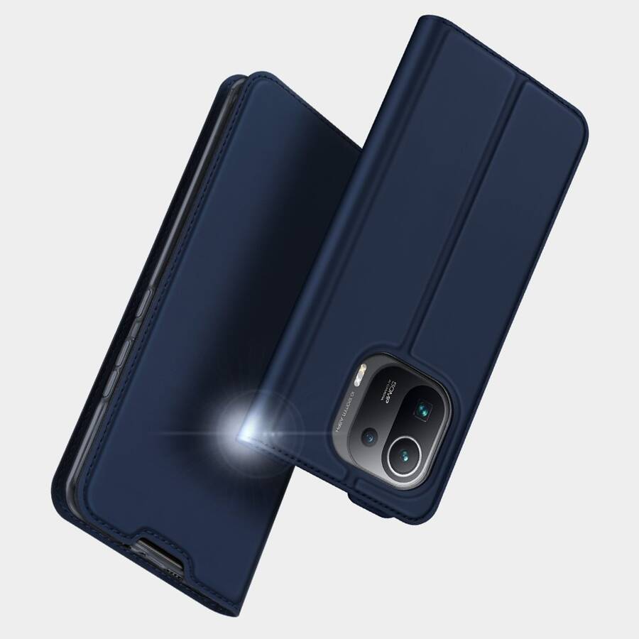 DUX DUCIS Skin Pro kabura etui pokrowiec z klapką Xiaomi Mi 11 Pro czarny