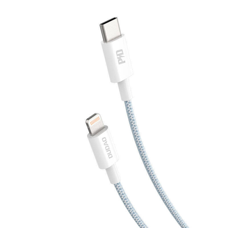 Dudao L6E PD 20W Type-C to lightning PD cable Blue