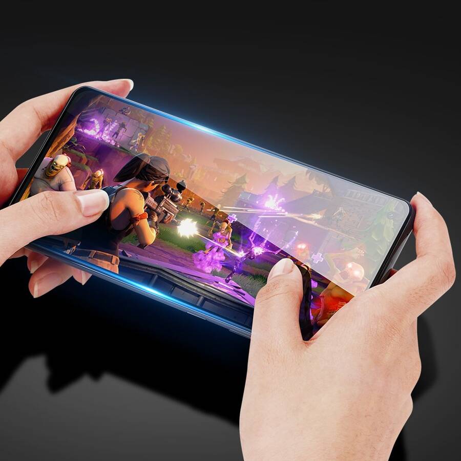 Dux Ducis 10D Tempered Glass wytrzymałe szkło hartowane 9H na cały ekran z ramką Xiaomi Redmi Note 9T 5G / Redmi Note 9 5G czarny (case friendly)