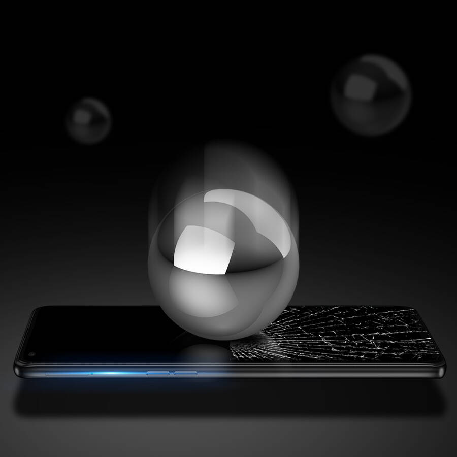 Dux Ducis 9D Tempered Glass wytrzymałe szkło hartowane 9H na cały ekran z ramką OnePlus Nord CE 5G przezroczysty (case friendly)