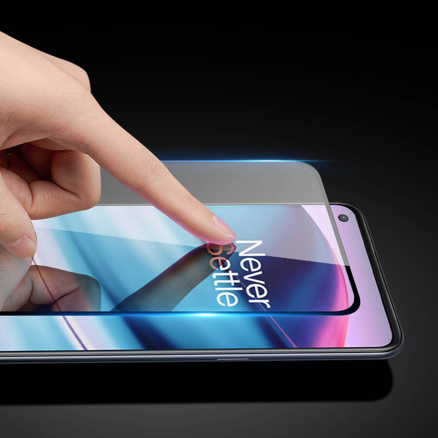 Dux Ducis 9D Tempered Glass wytrzymałe szkło hartowane 9H na cały ekran z ramką OnePlus Nord CE 5G przezroczysty (case friendly)