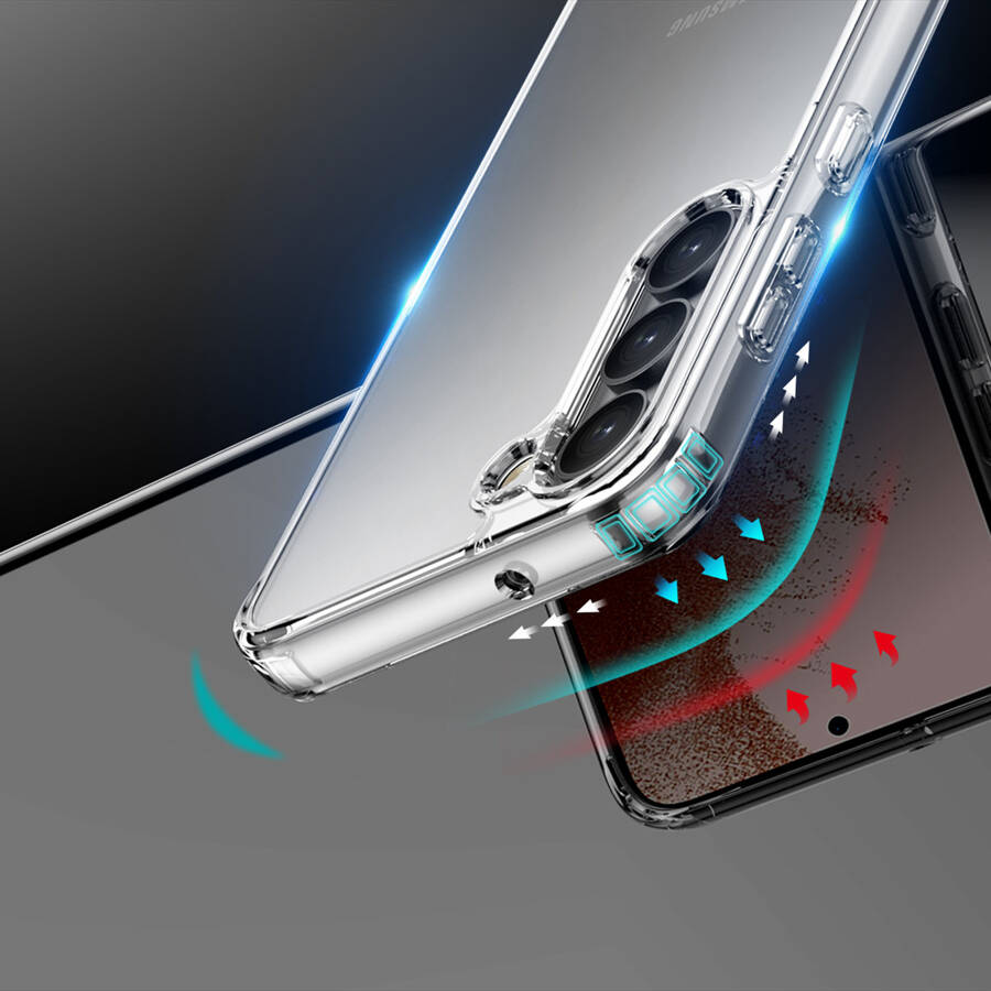 Dux Ducis Clin etui Samsung Galaxy S23+ pancerny pokrowiec obudowa na tył przezroczyste