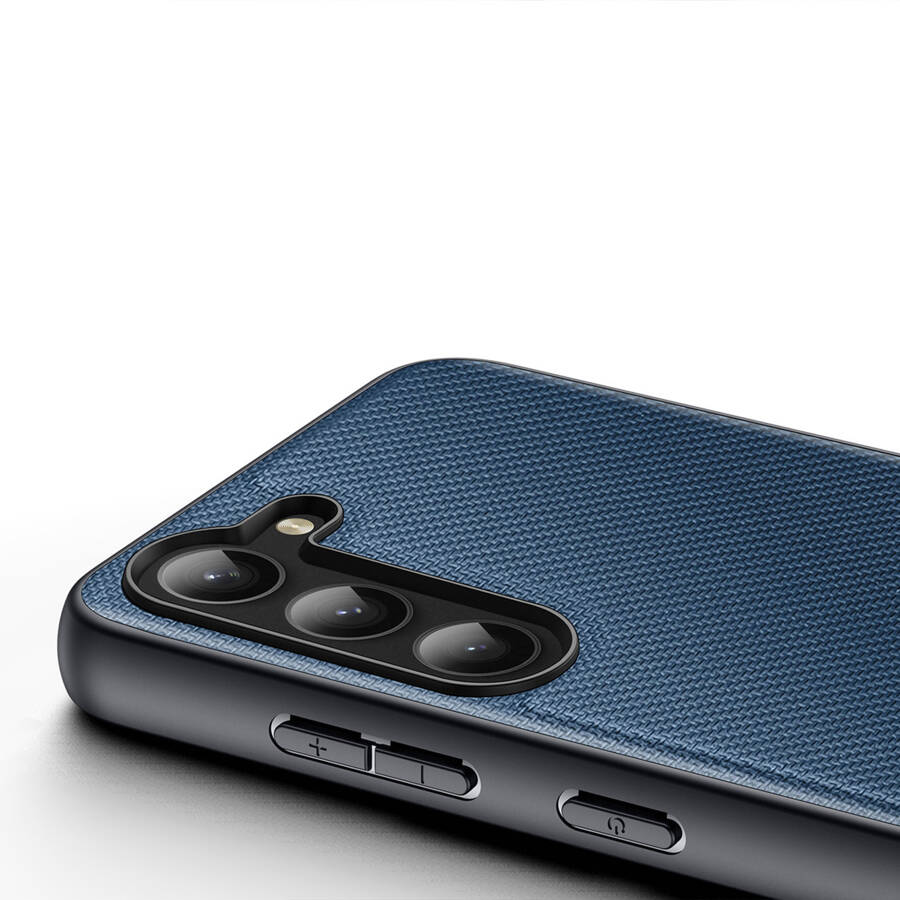 Dux Ducis Fino etui Samsung Galaxy S23 pokrowiec z silikonową ramką niebieskie