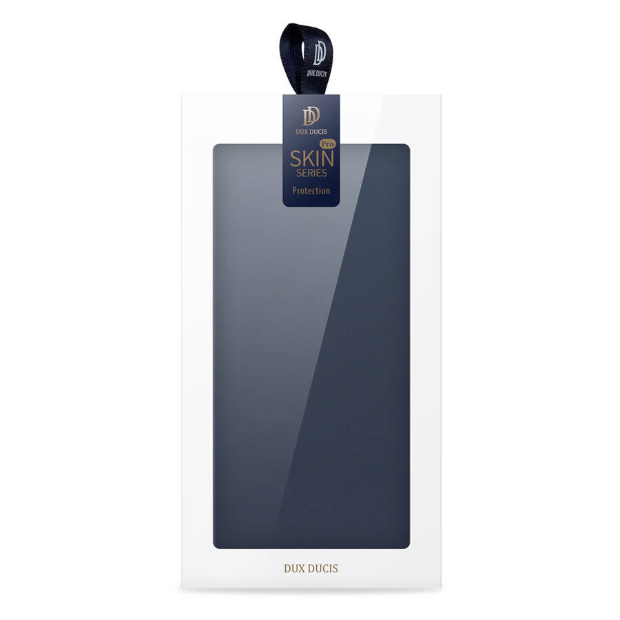 Dux Ducis Skin Pro etui Xiaomi 13 pokrowiec z klapką portfel na kartę podstawka niebieskie