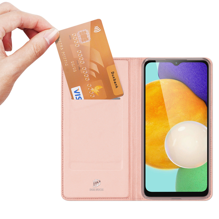 Dux Ducis Skin Pro kabura etui pokrowiec z klapką Samsung Galaxy A13 5G różowy