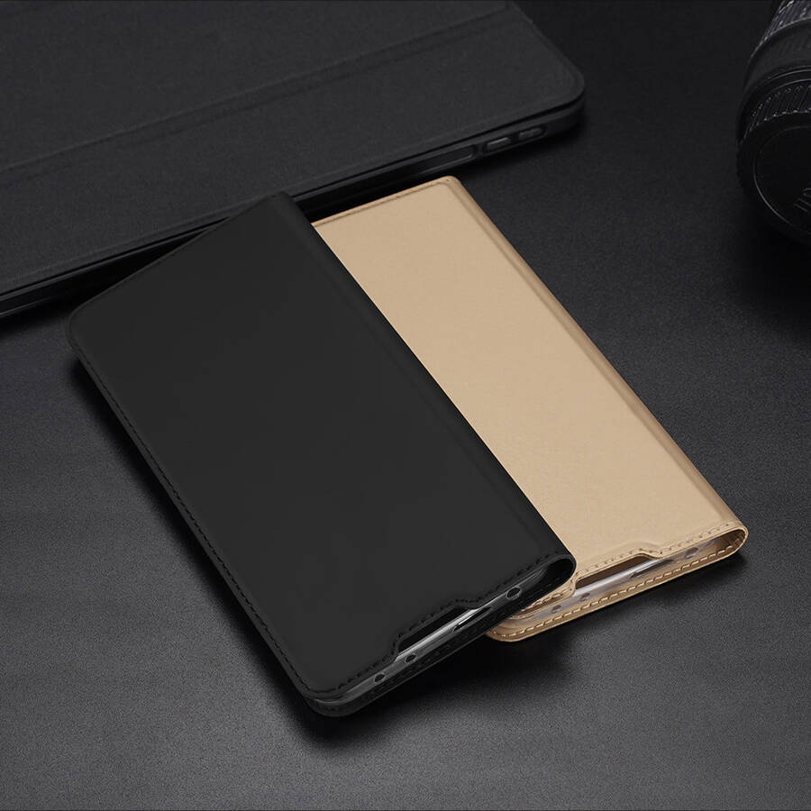 Dux Ducis Skin Pro kabura etui pokrowiec z klapką Xiaomi Redmi Note 11 Pro+ 5G / 11 Pro 5G / 11 Pro złoty