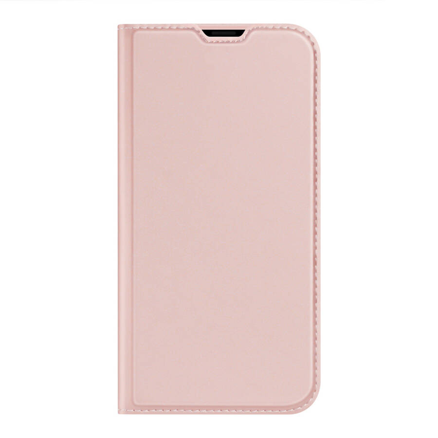 Dux Ducis Skin Pro kabura etui pokrowiec z klapką iPhone 14 Pro Max różowy
