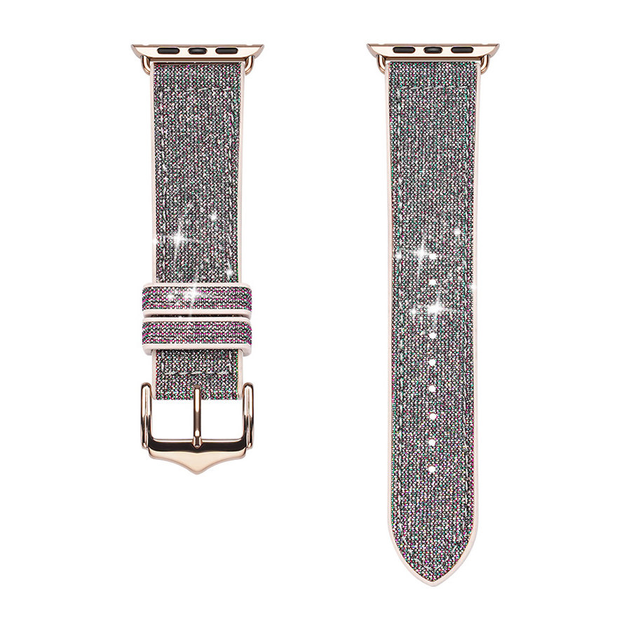 Dux Ducis Strap pasek do Watch 7 / 6 / 5 / 4 / 3 / 2 / SE (45 / 44 / 42mm) opaska bransoleta bransoletka zielony (Sparkle Version)