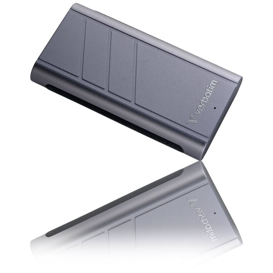 Dysk zewnętrzny Verbatim TurboMetal SSD   1TB USB4 USB-C szary 32021