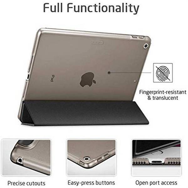 ESR ASCEND TRIFOLD IPAD 10.2 2019 / 2020 / 2021 JELLY BLACK