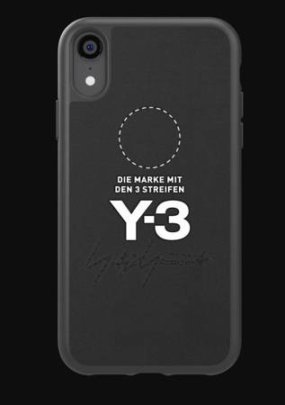 ETUI ADIDAS Y-3 MOULDED CASE LEATHER IPHONE 6 / 7 / 8 / SE CZARNE WYPRZEDAŻ