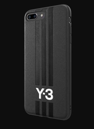 ETUI ADIDAS Y-3 MOULDED CASE LEATHER IPHONE 6 PLUS / 7 PLUS / 8 PLUS CZARNE WYPRZEDAŻ