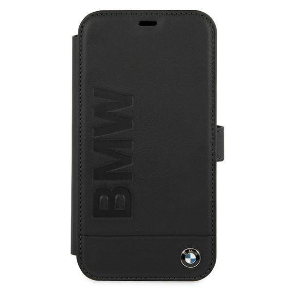 ETUI BMW BMFLBKP12SSLLBK IPHONE 12 MINI 5,4" CZARNY/BLACK BOOK SIGNATURE