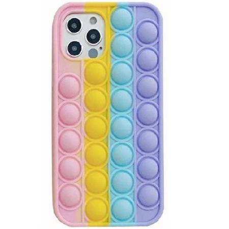 ETUI BUBBLE ANTYSTRESOWE SENSORYCZNE SAMSUNG A72 PASTELOWY