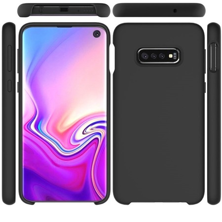 ETUI SILICONE CASE SAMSUNG GALAXY S10E GRANATOWY