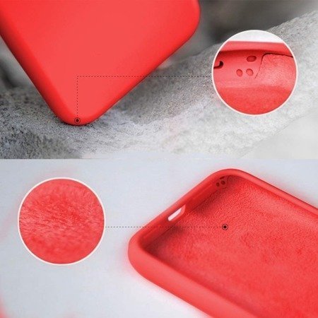 ETUI SILICONE CASE XIAOMI MI NIOTE 10 CZERWONY POWYSTAWOWY 