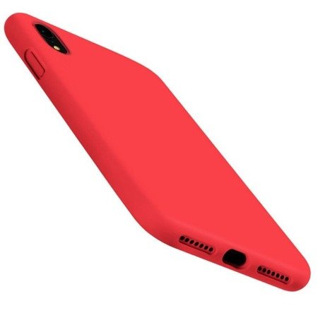 ETUI SILICONE CASE XIAOMI MI NIOTE 10 CZERWONY POWYSTAWOWY 