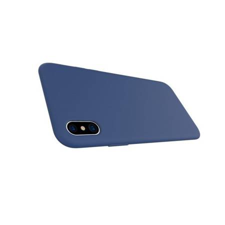 ETUI SILICONE CASE XIAOMI REDMI 8A CIEMNONIEBIESKI 