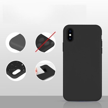 ETUI SILICONE CASE XIAOMI REDMI 8A CZARNY