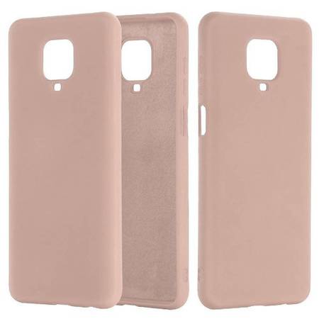 ETUI SILICONE CASE XIAOMI REDMI NOTE 9S JASNORÓŻOWY